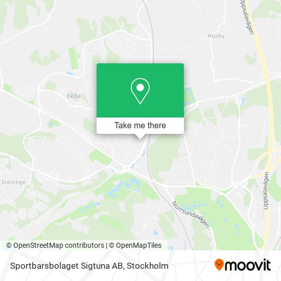 Sportbarsbolaget Sigtuna AB map