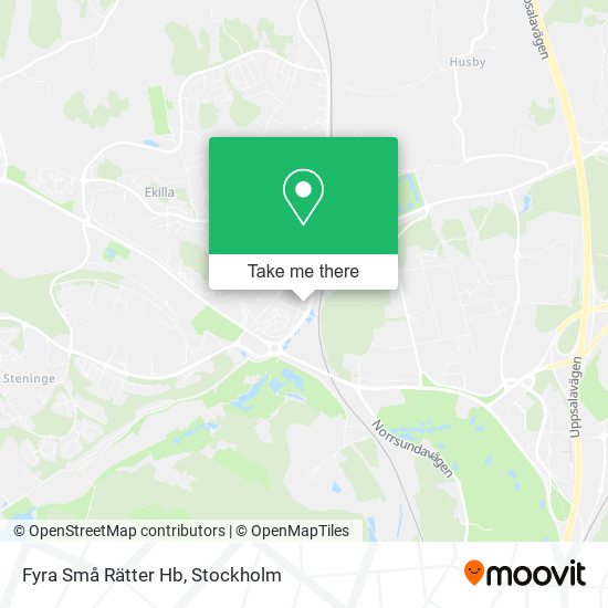 Fyra Små Rätter Hb map