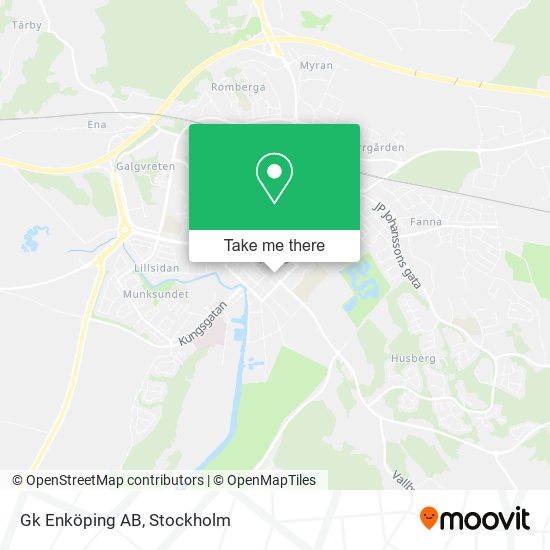 Gk Enköping AB map