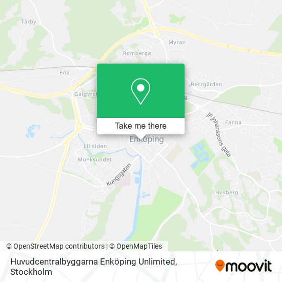 Huvudcentralbyggarna Enköping Unlimited map