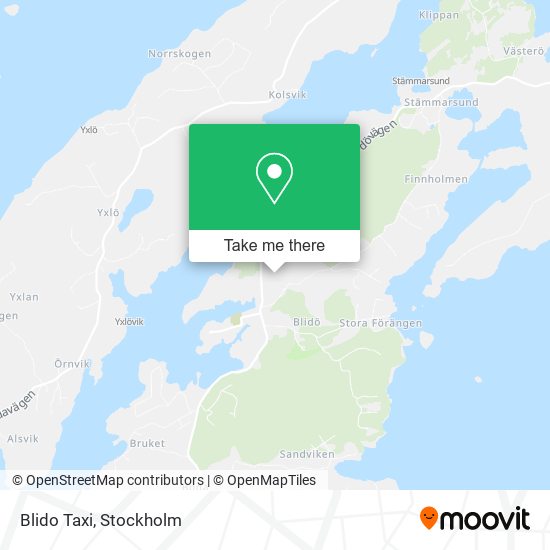 Blido Taxi map