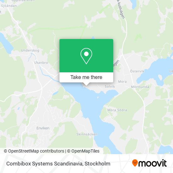 Combibox Systems Scandinavia map