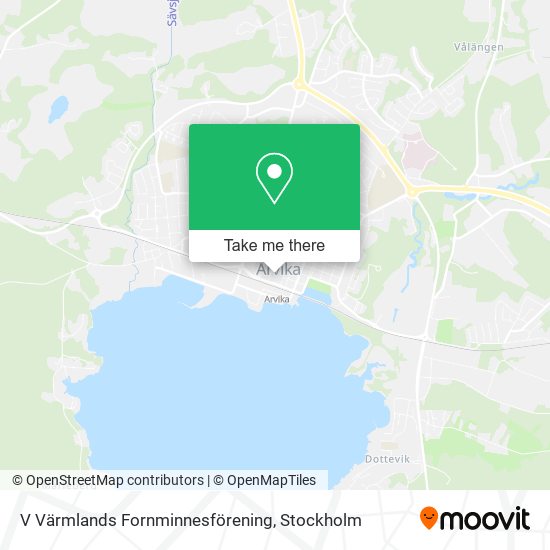 V Värmlands Fornminnesförening map