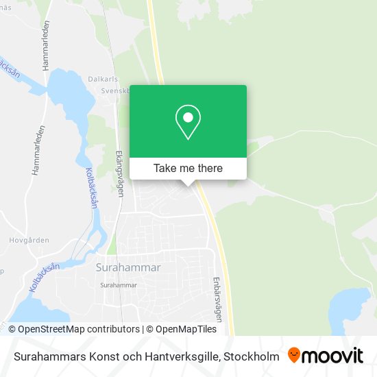 Surahammars Konst och Hantverksgille map