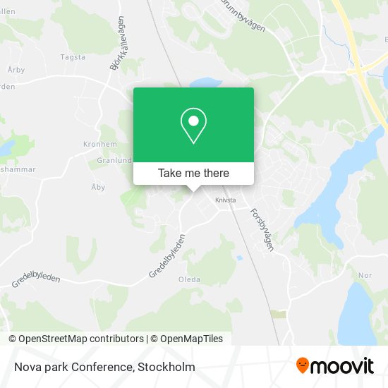 Nova park Conference map