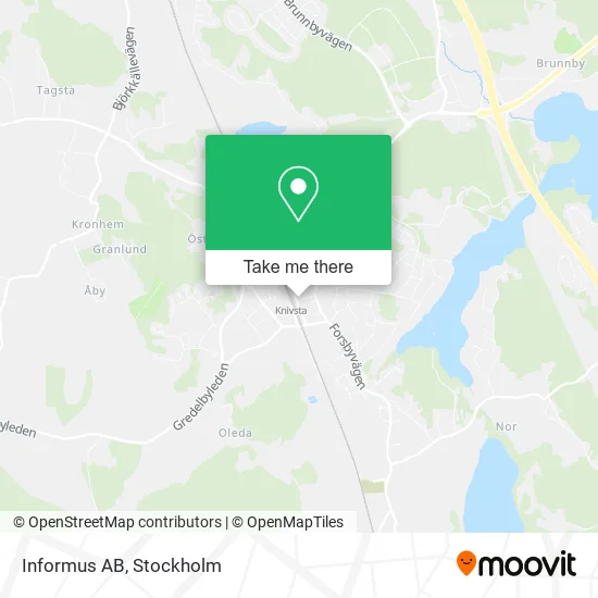 Informus AB map