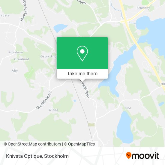 Knivsta Optique map