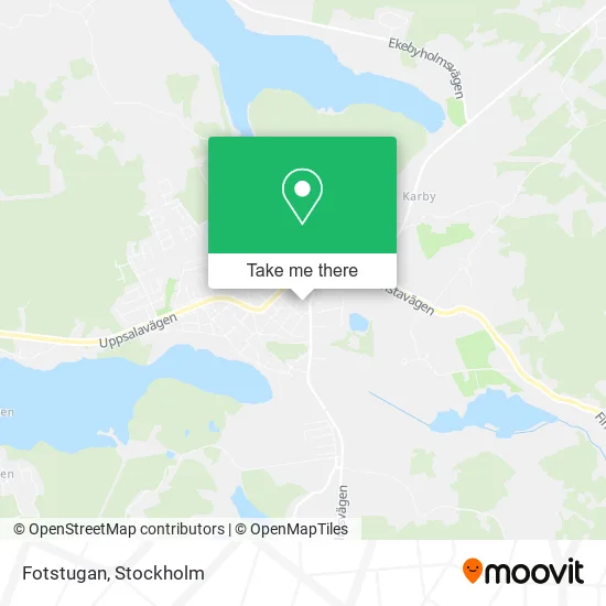 Fotstugan map