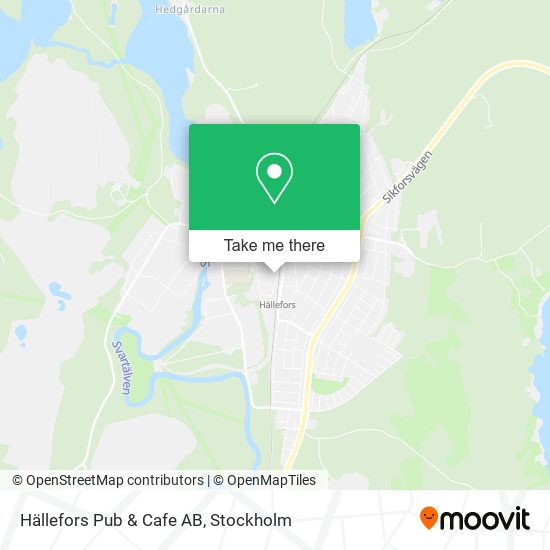 Hällefors Pub & Cafe AB map