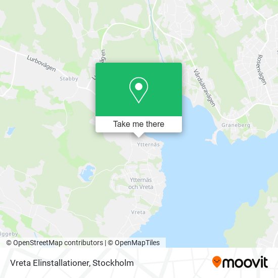 Vreta Elinstallationer map