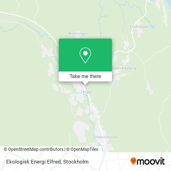 Ekologisk Energi Elfred map