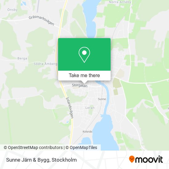 Sunne Järn & Bygg map