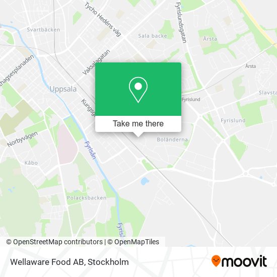 Wellaware Food AB map