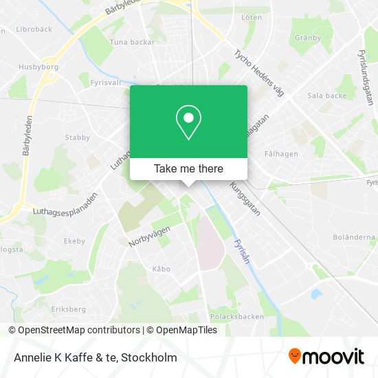 Annelie K Kaffe & te map