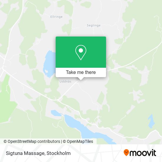 Sigtuna Massage map