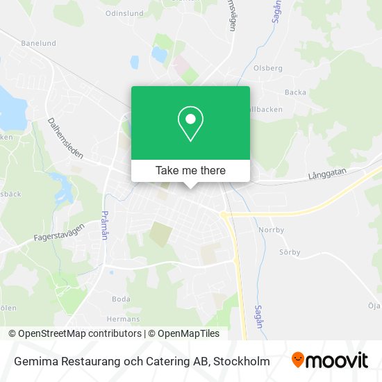 Gemima Restaurang och Catering AB map