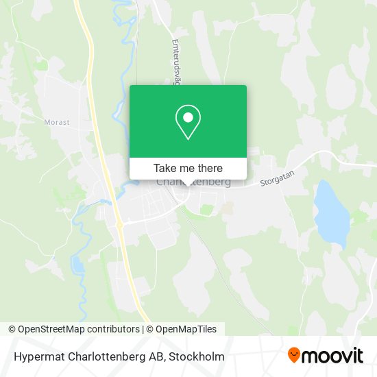 Hypermat Charlottenberg AB map
