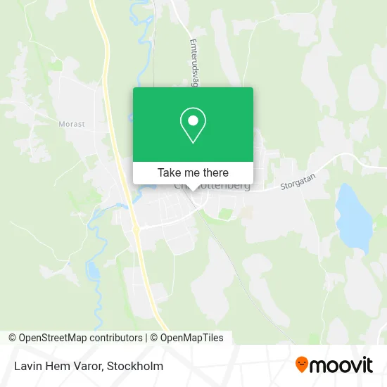 Lavin Hem Varor map