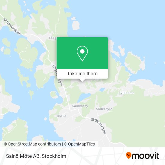 Salnö Möte AB map