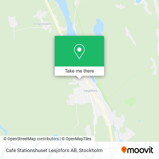 Café Stationshuset Lesjöfors AB map