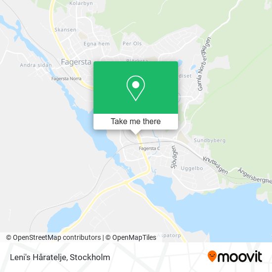 Leni's Håratelje map