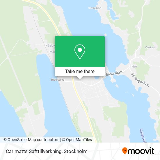 Carlmatts Safttillverkning map