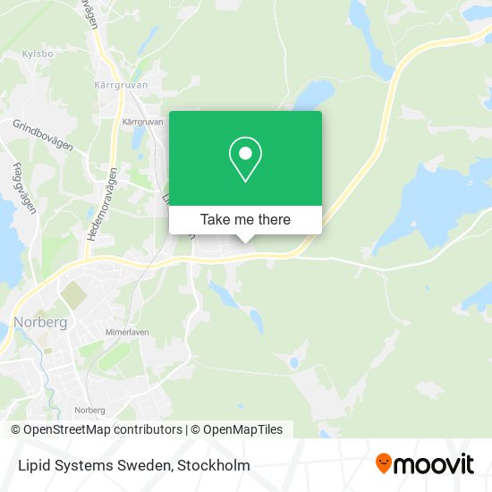 Lipid Systems Sweden map