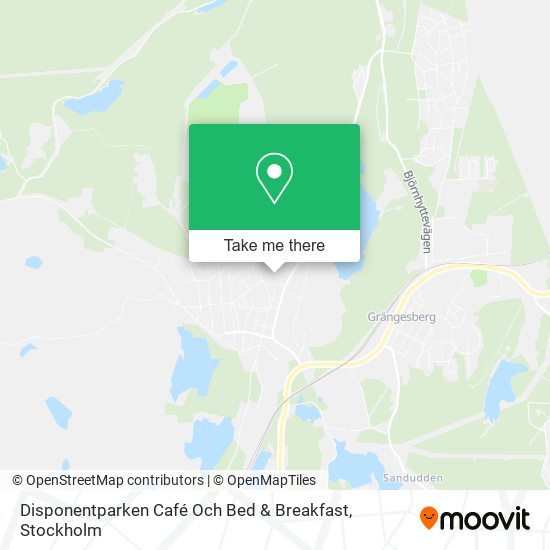 Disponentparken Café Och Bed & Breakfast map