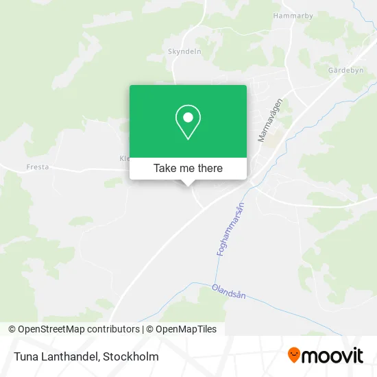 Tuna Lanthandel map
