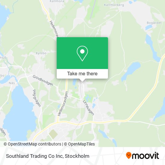 Southland Trading Co Inc map