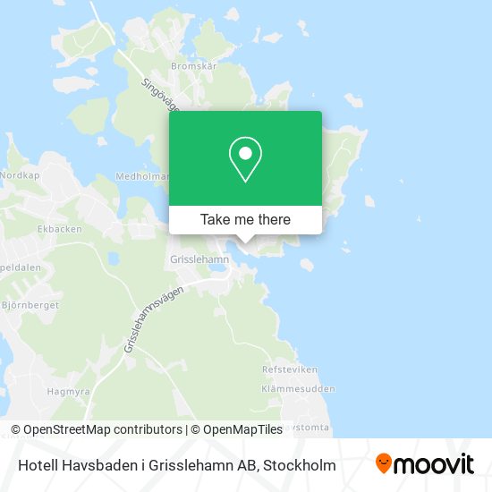 Hotell Havsbaden i Grisslehamn AB map