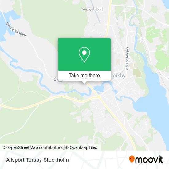 Allsport Torsby map