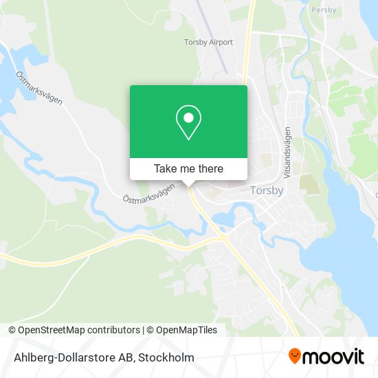 Ahlberg-Dollarstore AB map