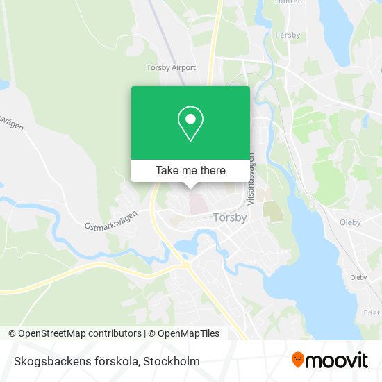 Skogsbackens förskola map