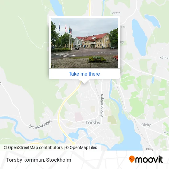 Torsby kommun map