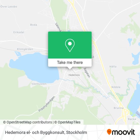 Hedemora el- och Byggkonsult map