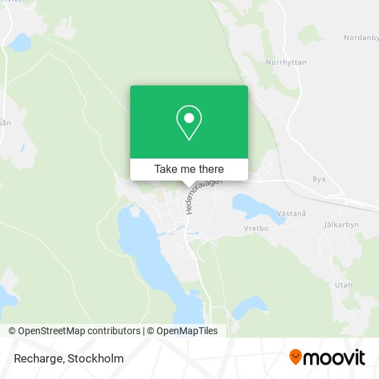 Recharge map