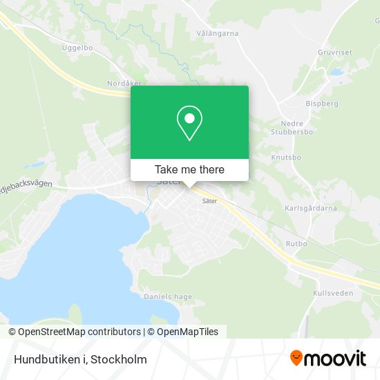 Hundbutiken i map