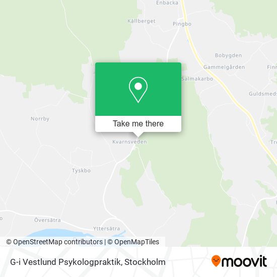 G-i Vestlund Psykologpraktik map