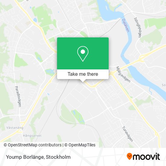 Yoump Borlänge map