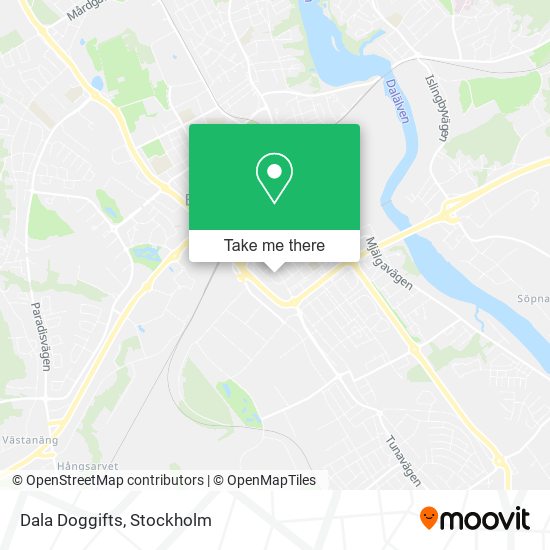 Dala Doggifts map