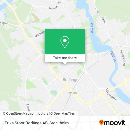 Erika Stoor Borlänge AB map