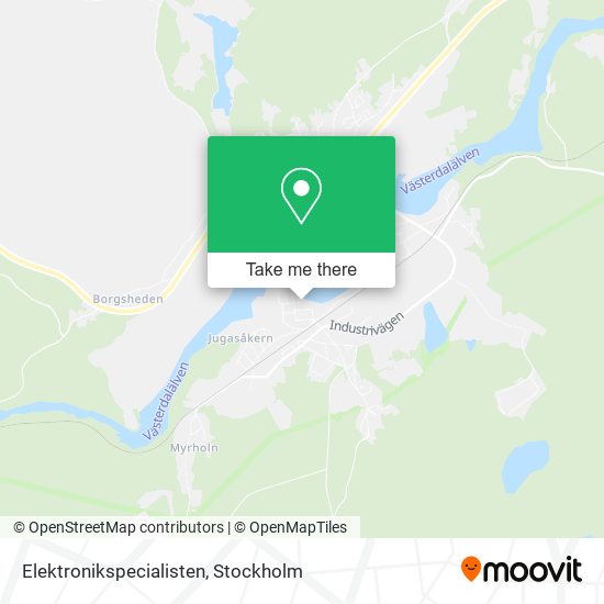 Elektronikspecialisten map