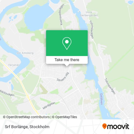 Srf Borlänge map