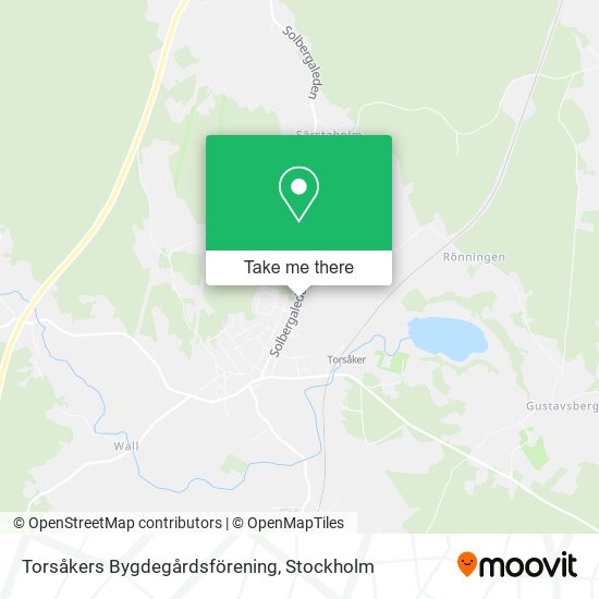 Torsåkers Bygdegårdsförening map