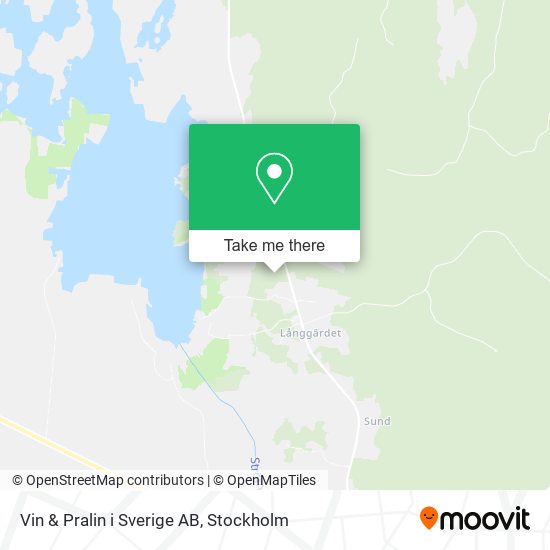 Vin & Pralin i Sverige AB map