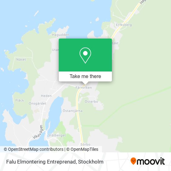 Falu Elmontering Entreprenad map