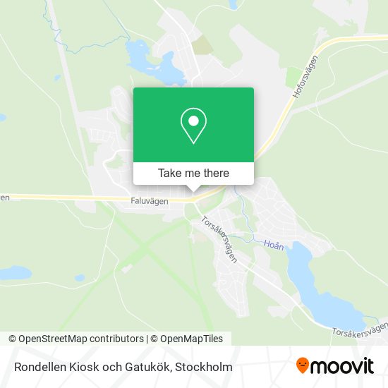 Rondellen Kiosk och Gatukök map