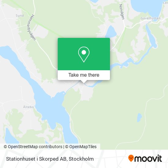 Stationhuset i Skorped AB map