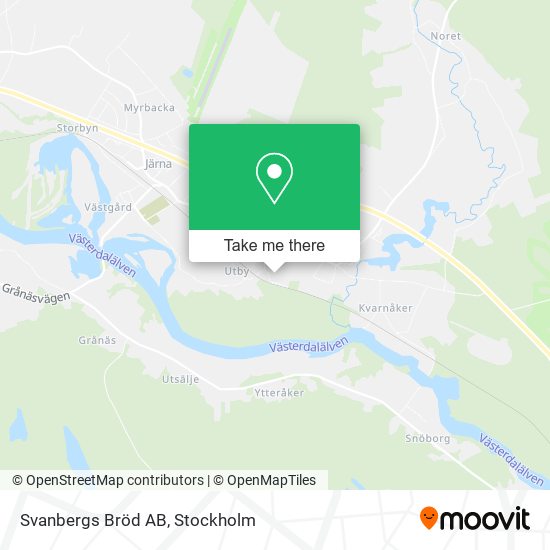 Svanbergs Bröd AB map